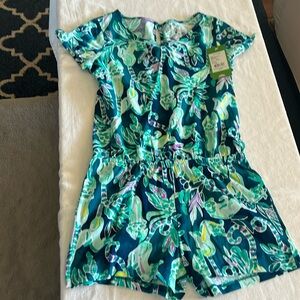 New lilly pulitzer short sleeve romper